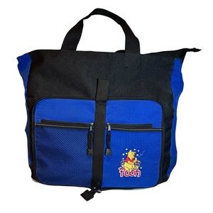 Disney’s Winnie The Pooh Bag Blue Black‎ Zippered